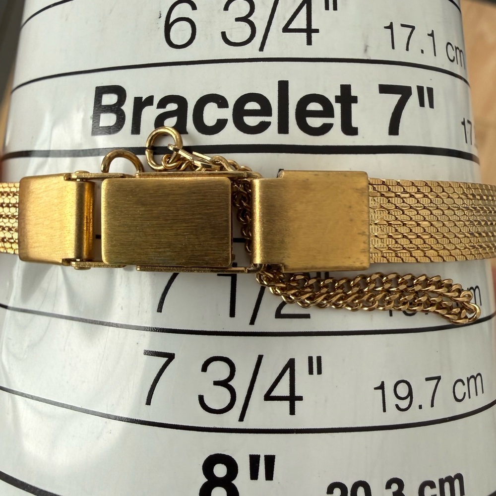 Wittnauer Longines Diamond Rare Vintage Ladies Watch Gold Bracelet Case Dial - Picture 14 of 16